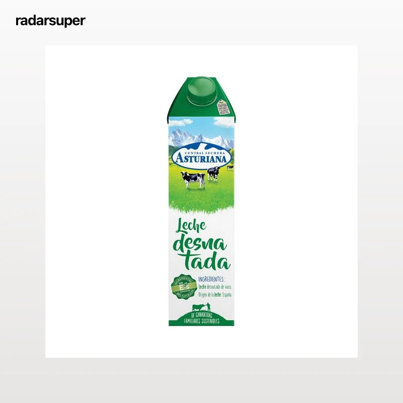 CENTRAL LECHERA ASTURIANA Leche desnatada de vaca, de origen española 1 l.