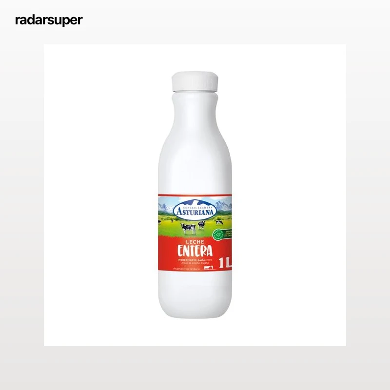 CENTRAL LECHERA ASTURIANA Leche entera botella 1 l.