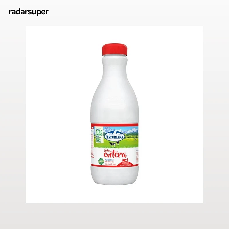 CENTRAL LECHERA ASTURIANA Leche entera de vaca de origen español 1.5 l.