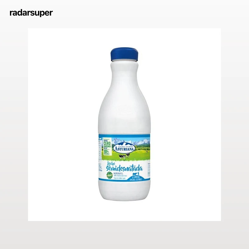 CENTRAL LECHERA ASTURIANA Leche semidesnatada de vaca de origen española 1.5 l.