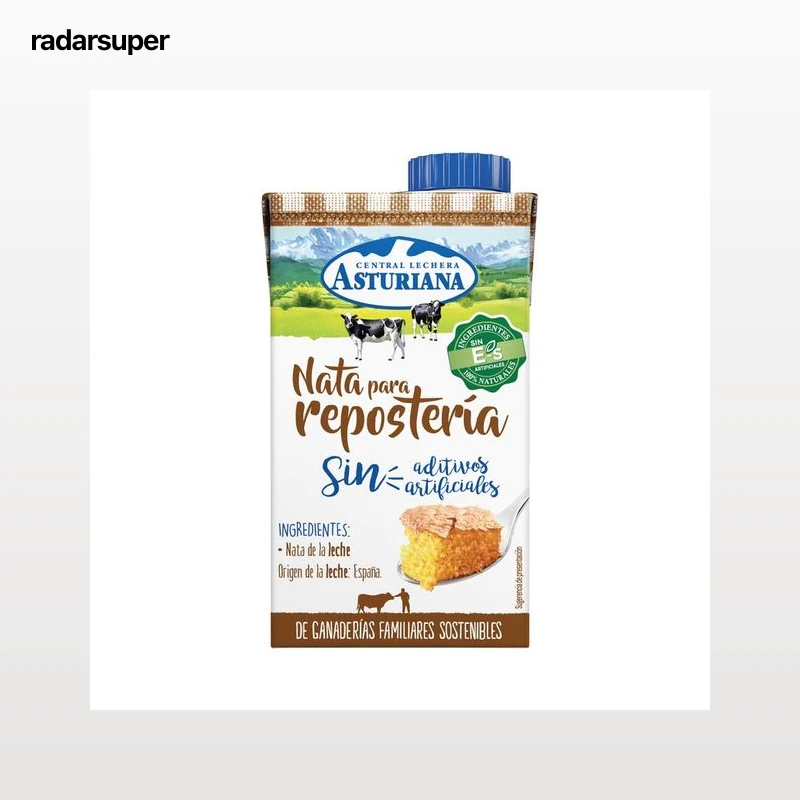 CENTRAL LECHERA ASTURIANA Nata líquida especial para repostería CENTRAL LECHERA ASTURIANA 500 ml.