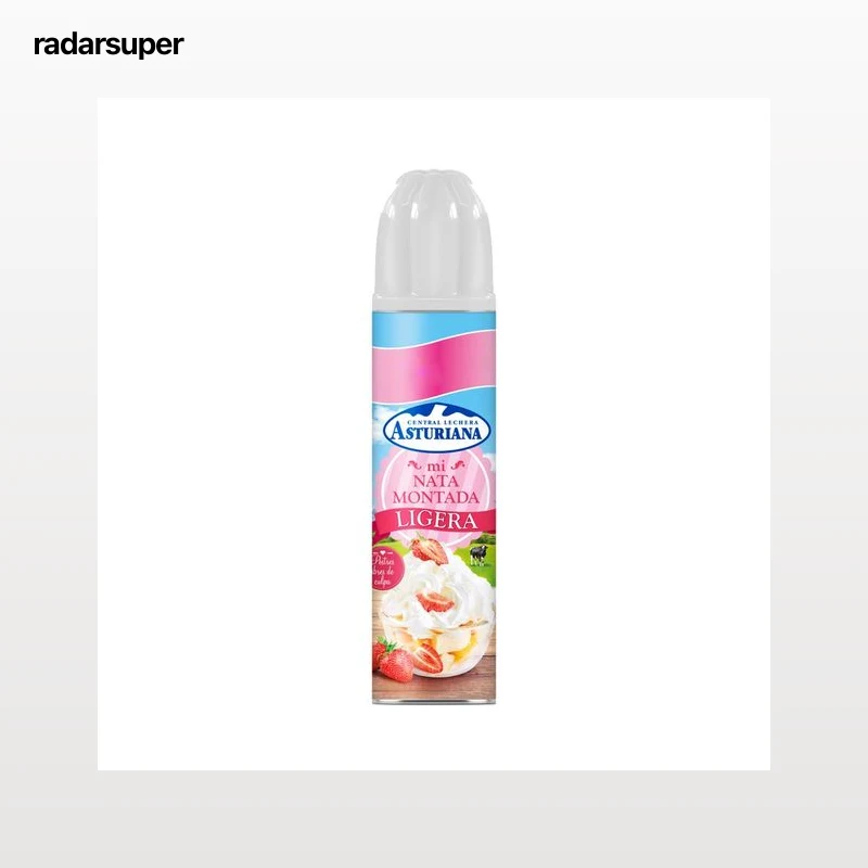 CENTRAL LECHERA ASTURIANA Nata montada ligera en spray CENTRAL LECHERA ASTURIANA 250 g.