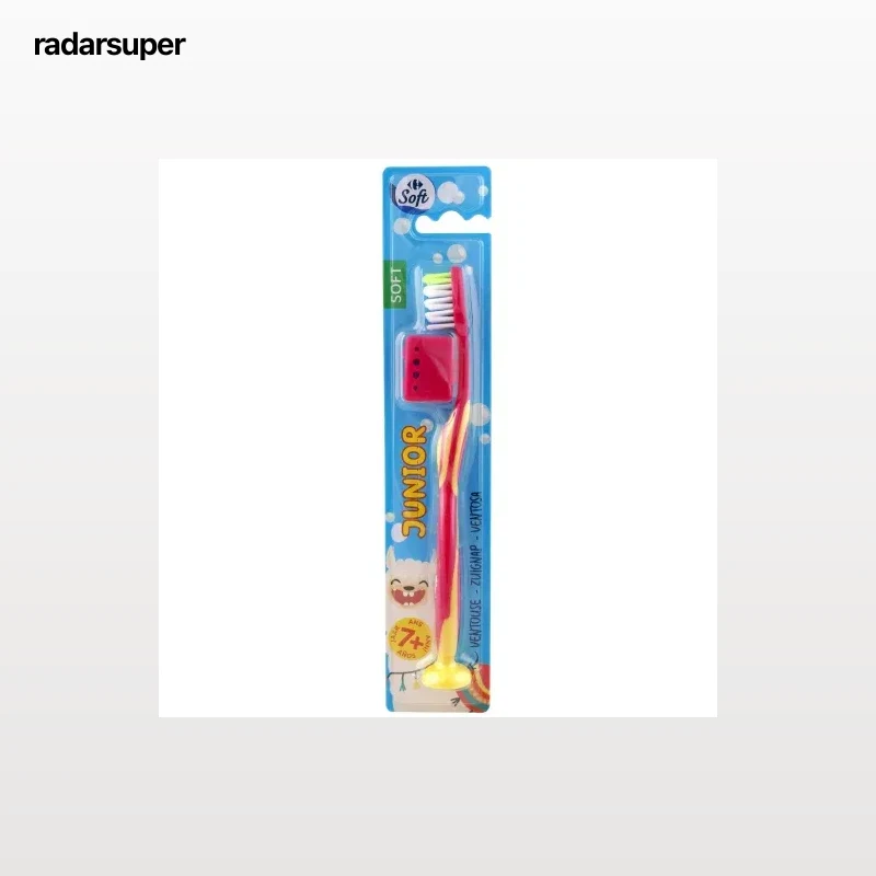 Cepillo de dientes infantil +7 años Carrefour Soft 1 ud.