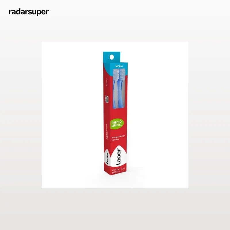 Cepillo de dientes medio Lacer 2 ud.