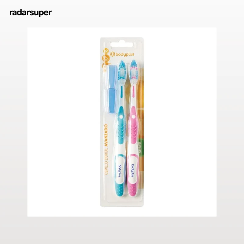 Cepillo Dental Bodyplus Pack 2 Avanzado Suave