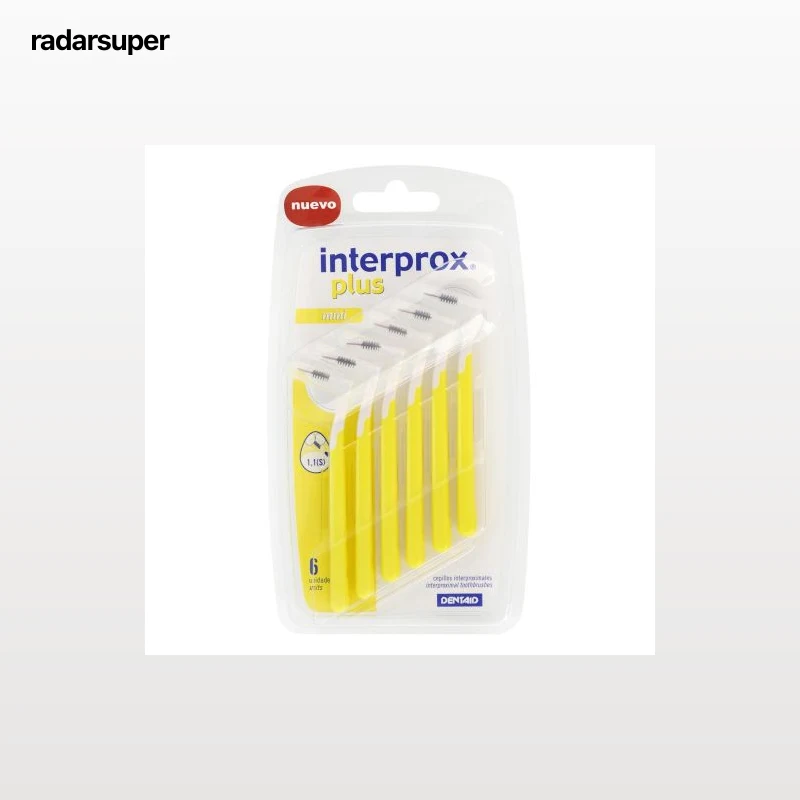 Cepillo dental interdental plus mini Interprox 6 ud.