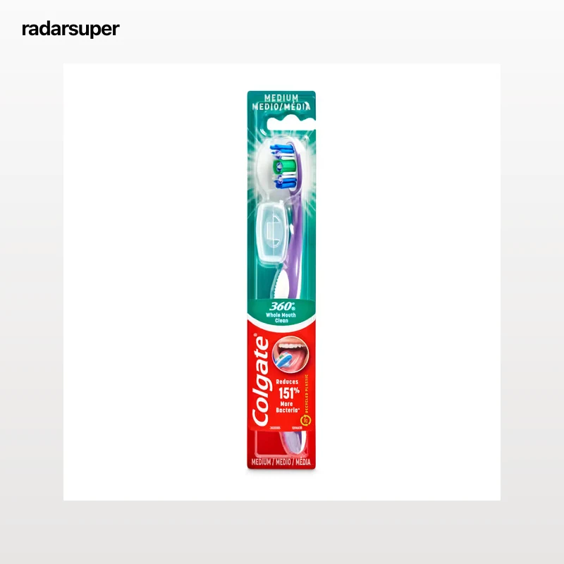 Cepillo dental medio 360º Colgate 1 unidad