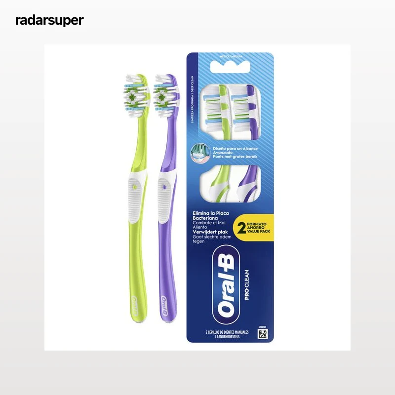 Cepillo dental Oral-B pro clean pack-2 manual