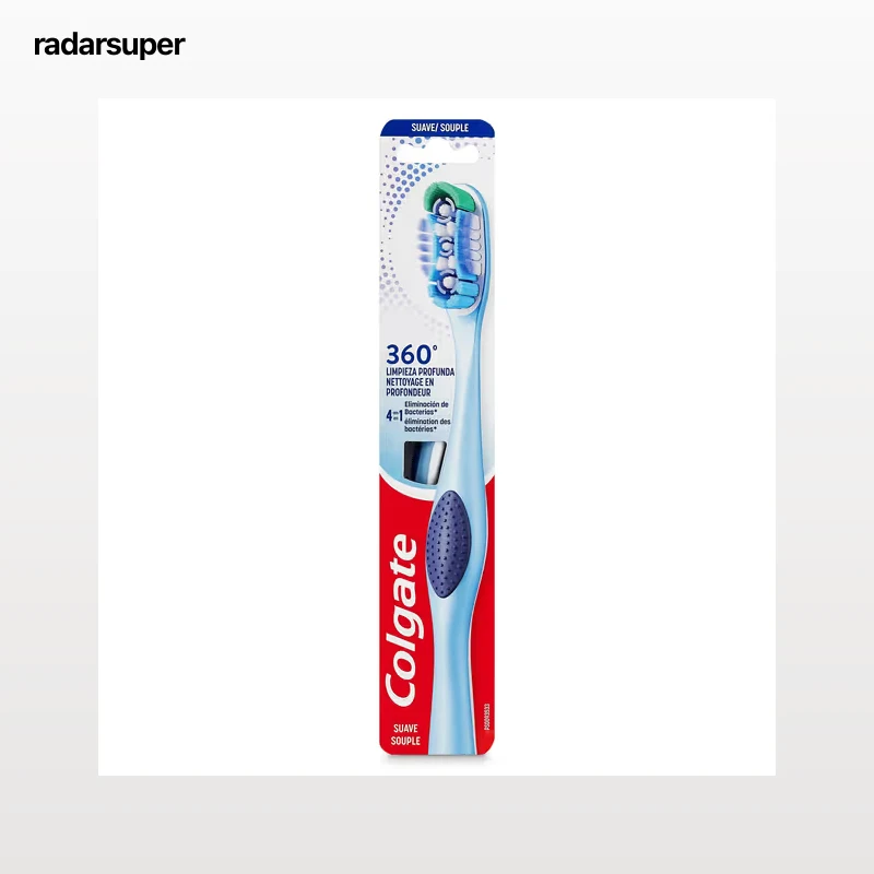 Cepillo de dientes suave 360º Colgate 1 unidad