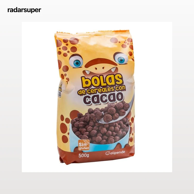 Cereales Alipende 500g bolas con cacao