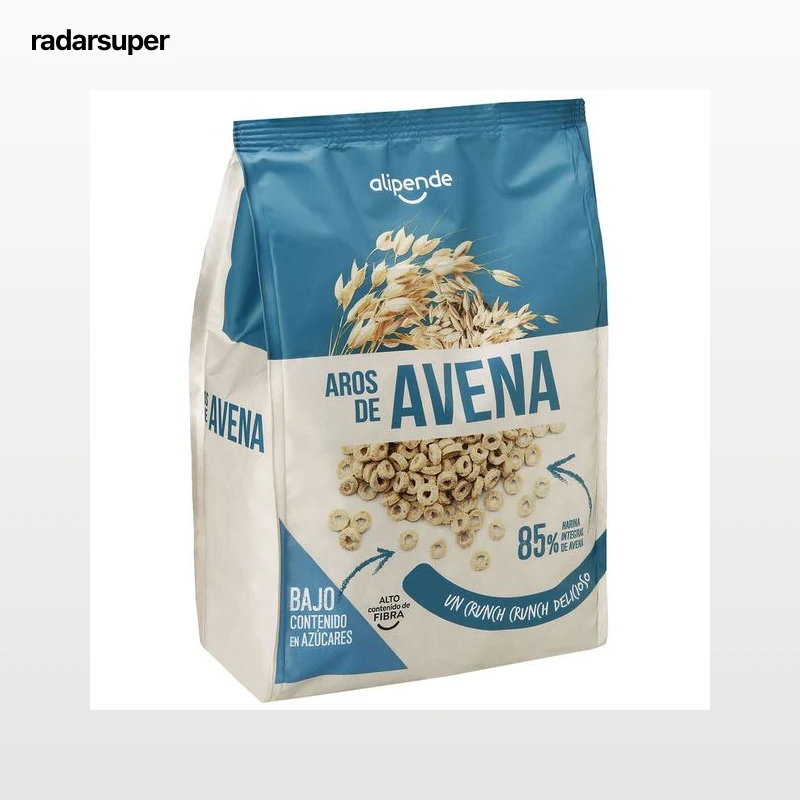 Cereales aros de avena Alipende 400g