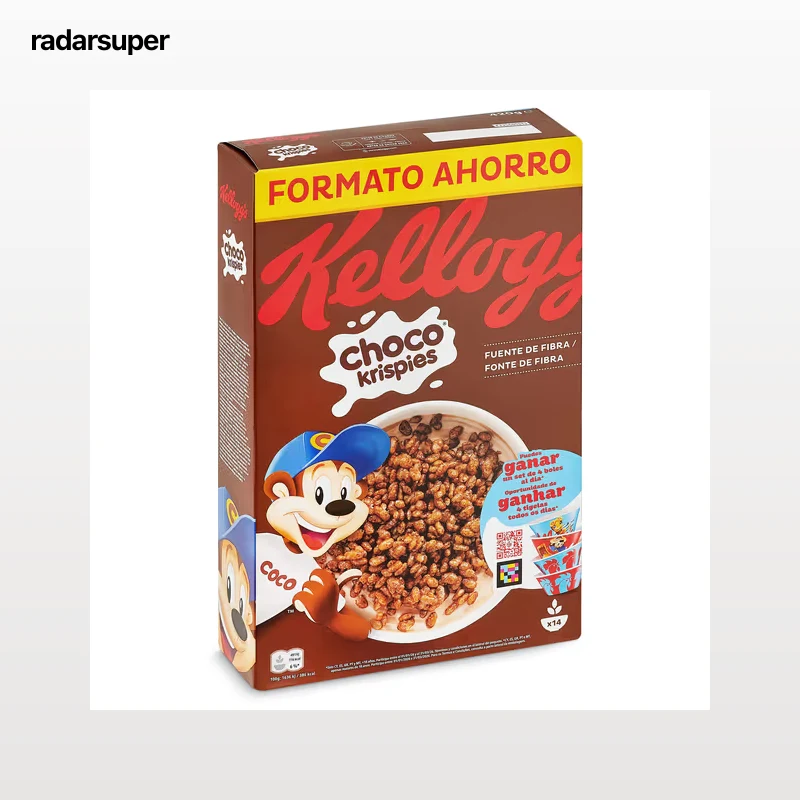 Cereales de arroz inflado Kellogg's Choco Krispies 420 g