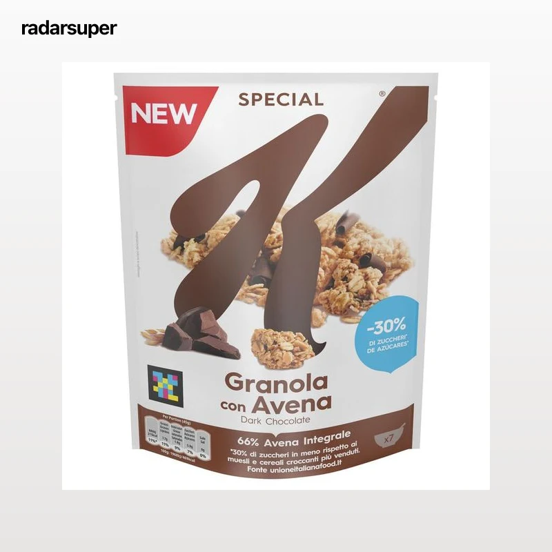 Cereales de Avena y cholocate negro Granola Special K Kellogg's 320 gr