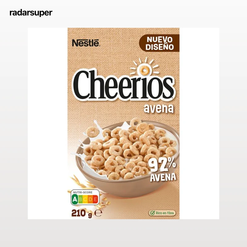 Cereales de avena Nestlé Cheerios 210g