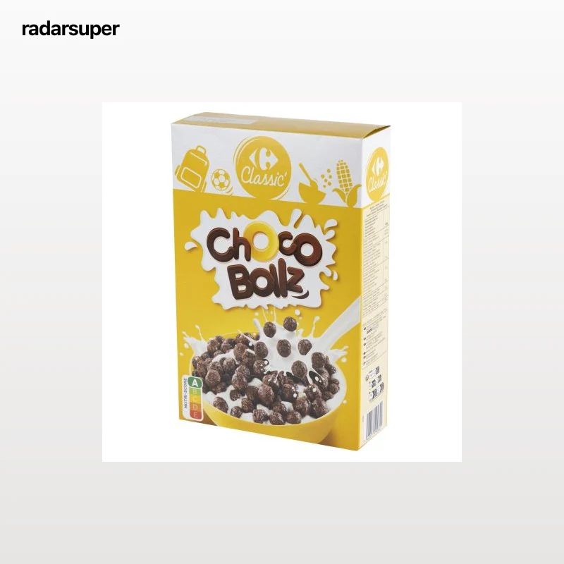 Cereales Choco Bollz Carrefour Classic 375 g.