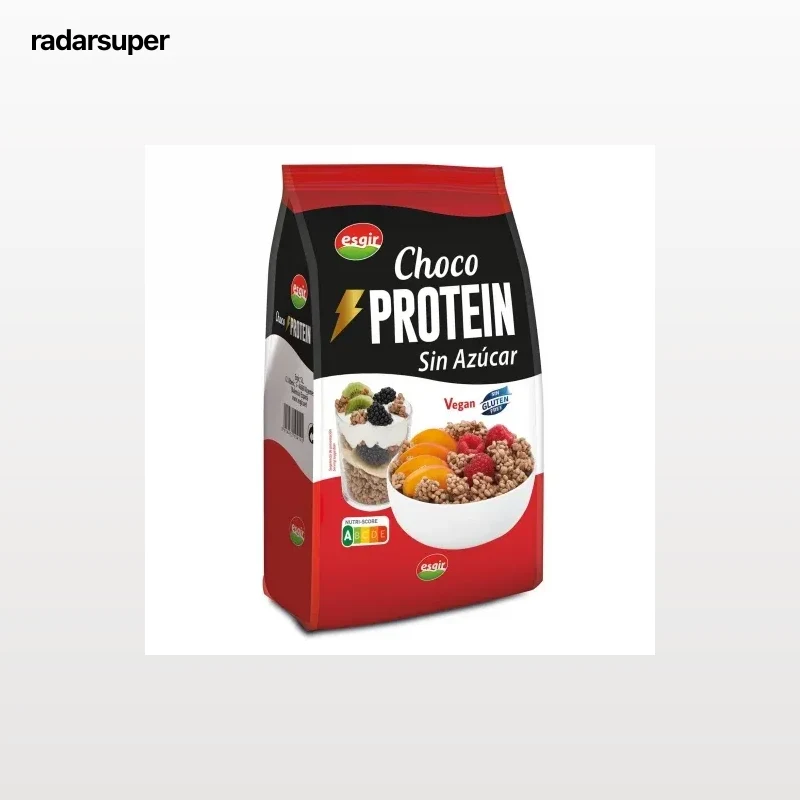 Cereales choco protein Esguir sin gluten y sin azúcar 250 g.