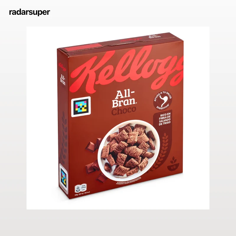Cereales con chocolate Kellogg's All-Bran 375 g
