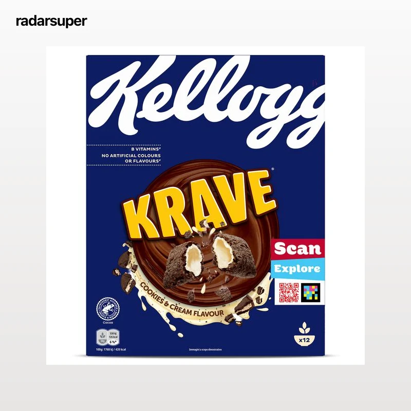 Cereales cookies & cream Kellogg's Krave 375 g