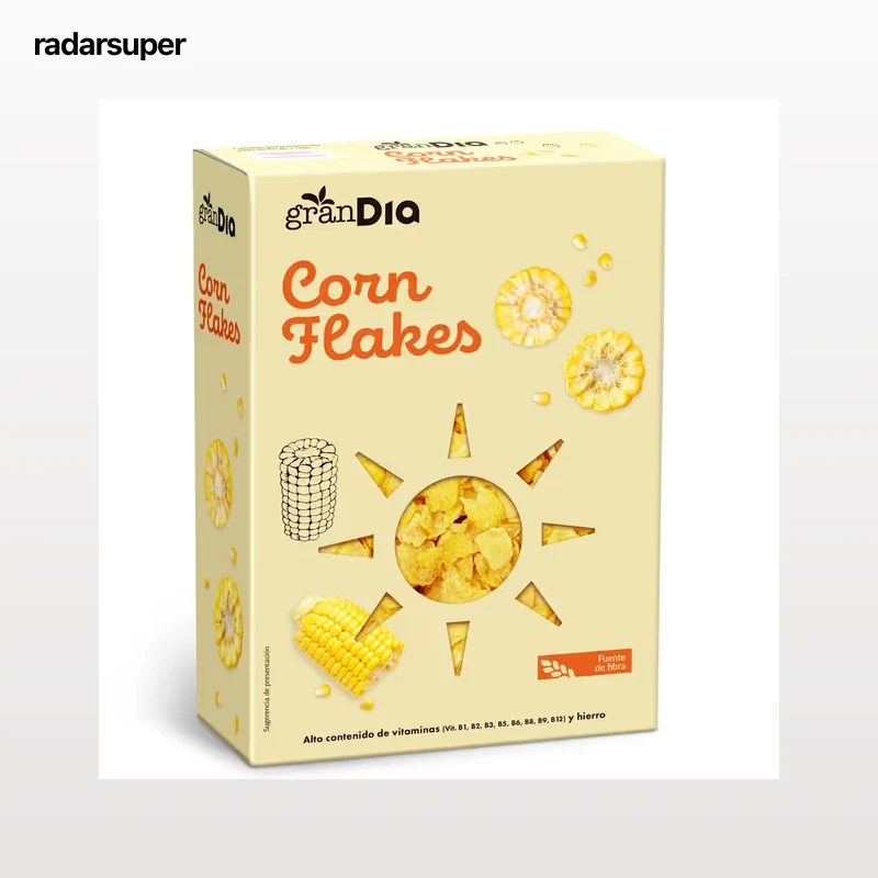 Cereales copos de maíz corn flakes Gran Dia 500 g