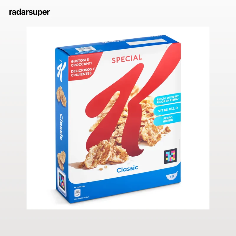 Cereales copos de trigo integral y arroz Kellogg's Special K 335 g