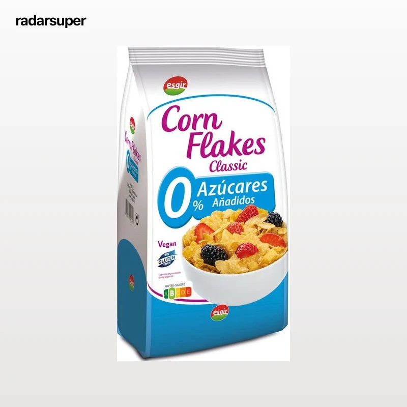 Cereales corn flakes classic sin azúcar añadido Esgir 300g