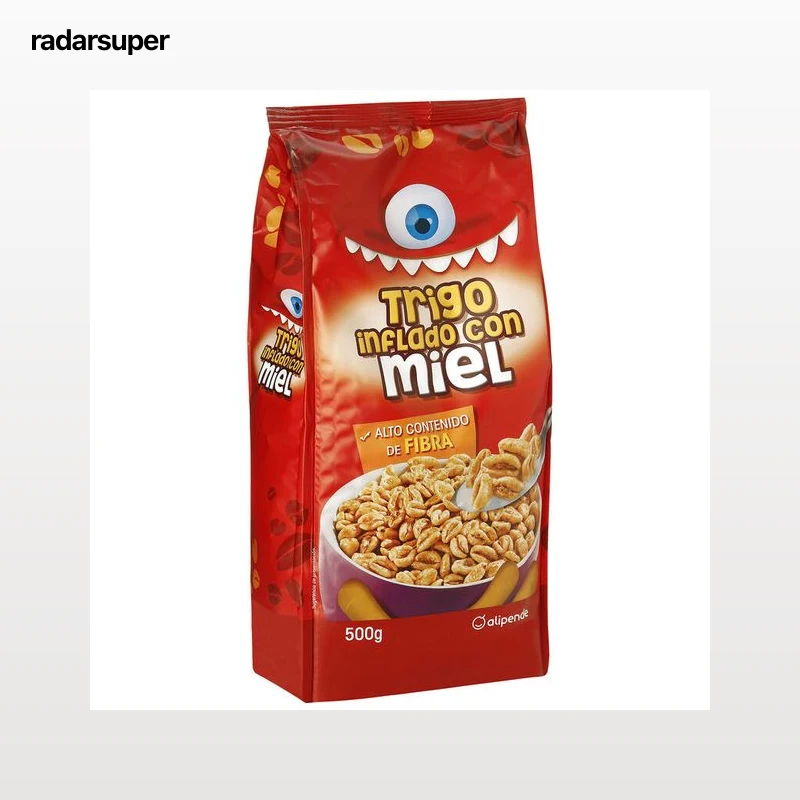 Cereales crujientes Alipende 500g trigo con miel