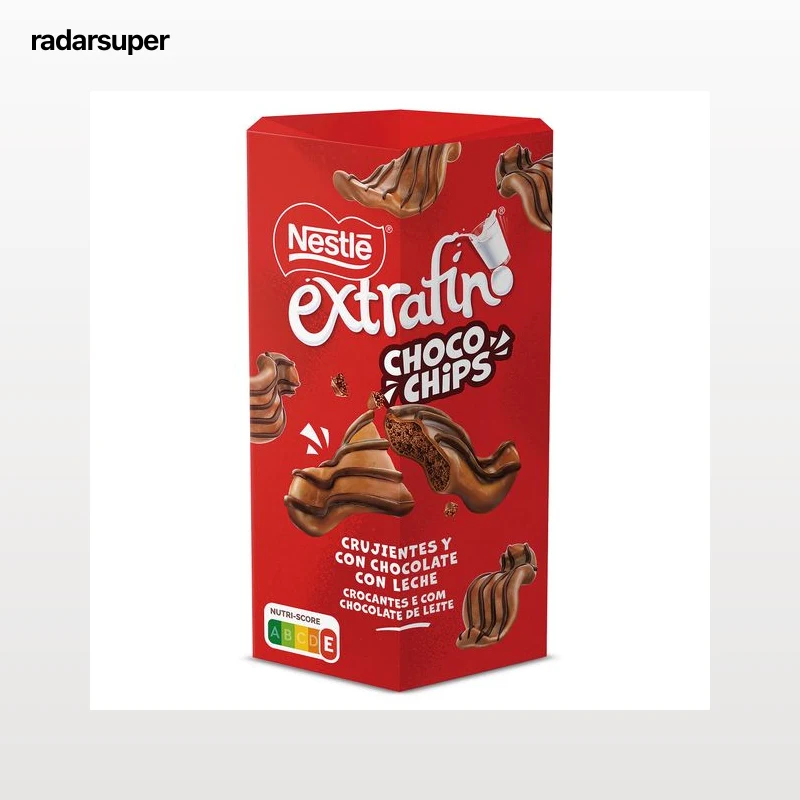 Cereales crujientes con chocolate con leche choco chips Nestlé 115 g