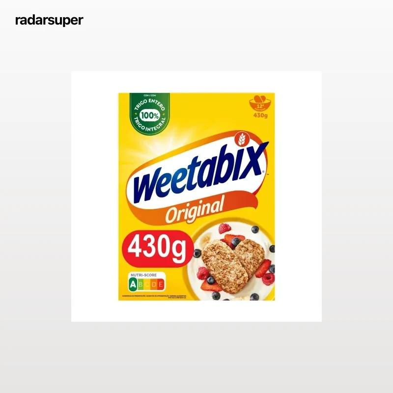 Cereales de trigo Original Weetabix 430 g.