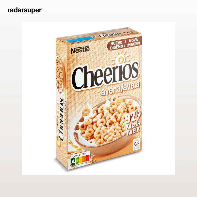 Cereales de desayuno con avena integral Nestlé Cheerios 300 g