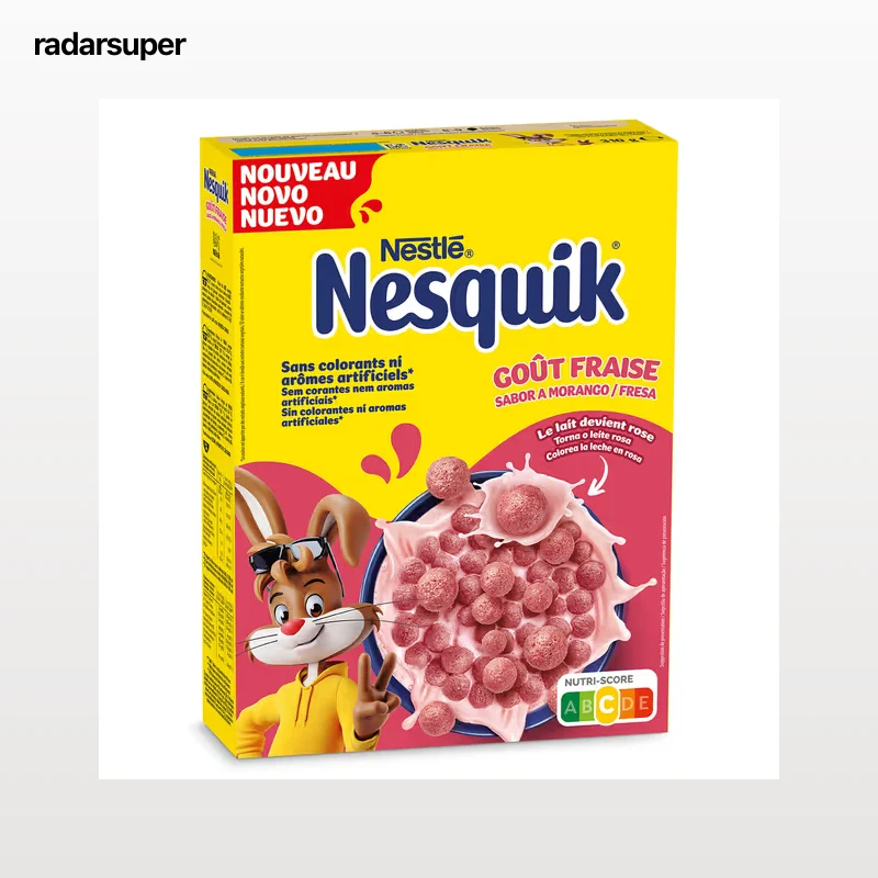 Cereales integrales con fresa Nesquik 310 g