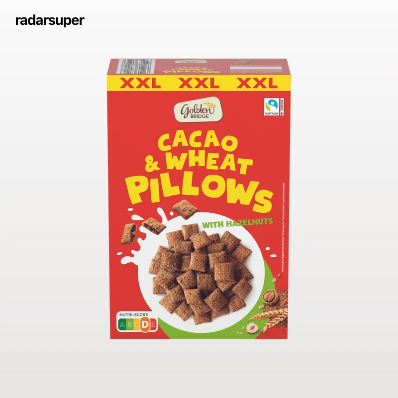 Cereales rellenos de chocolate con avellana