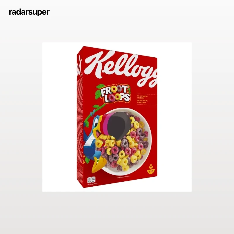 Cereales sabor a frutas Froot Loops Kellogg's 375 g.