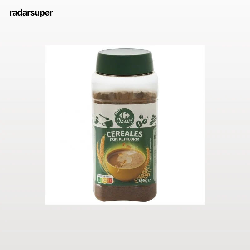 Cereales solubles con achicoria Carrefour Classic 150 g.