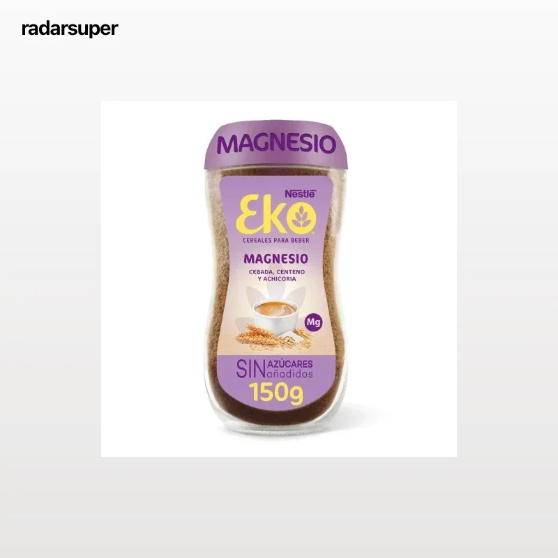 Cereales solubles con magnesio Nestlé Eko sin azúcar añadido 150 g.