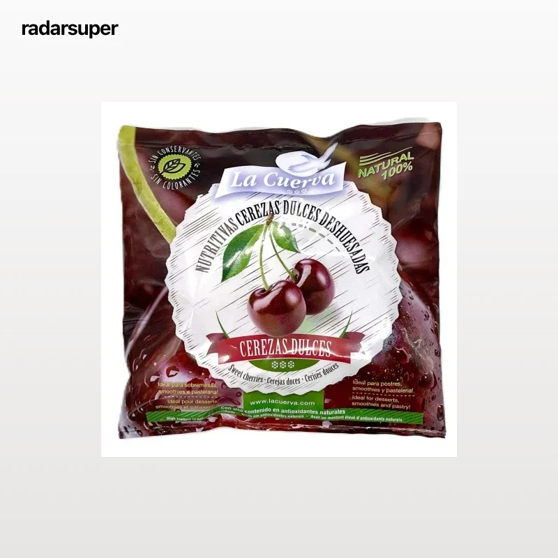 Cereza dulce deshuesada congelada La Cuerva 300 g.
