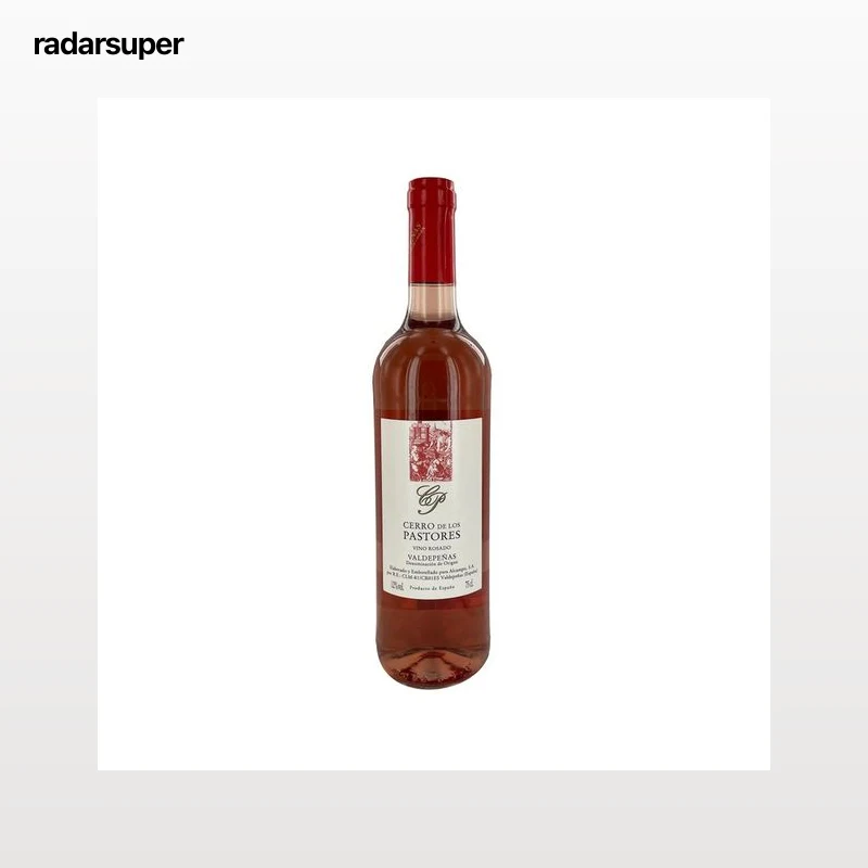 CERRO DE LOS PASTORES Vino rosado con D.O. Valdepeñas botella 75 cl.