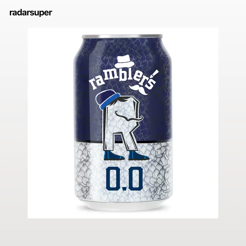 Cerveza 0,0% alcohol Dia Ramblers 33 cl