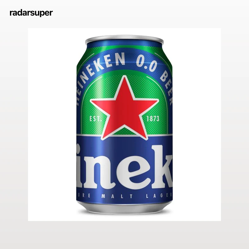 Cerveza 0,0% alcohol Heineken 33 cl