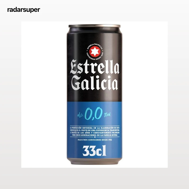 Cerveza 0,0 Estrella Galicia 33cl