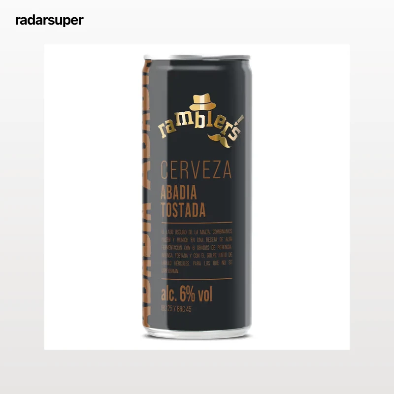 Cerveza Abadía rubia Dia Ramblers 33 cl