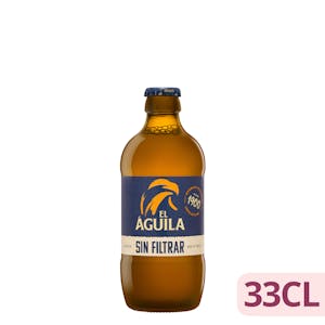 Cerveza El Águila sin filtrar