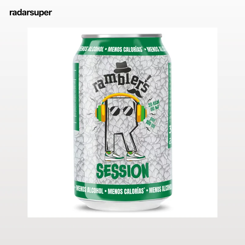 Cerveza baja en calorías Dia Ramblers 33 cl