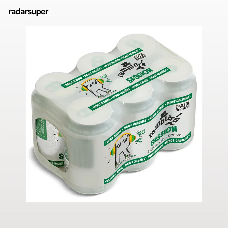 Cerveza baja en calorías Dia Ramblers pack 6 x 33 cl