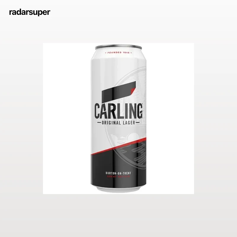 Cerveza Carling Lager Original lata 50 cl.