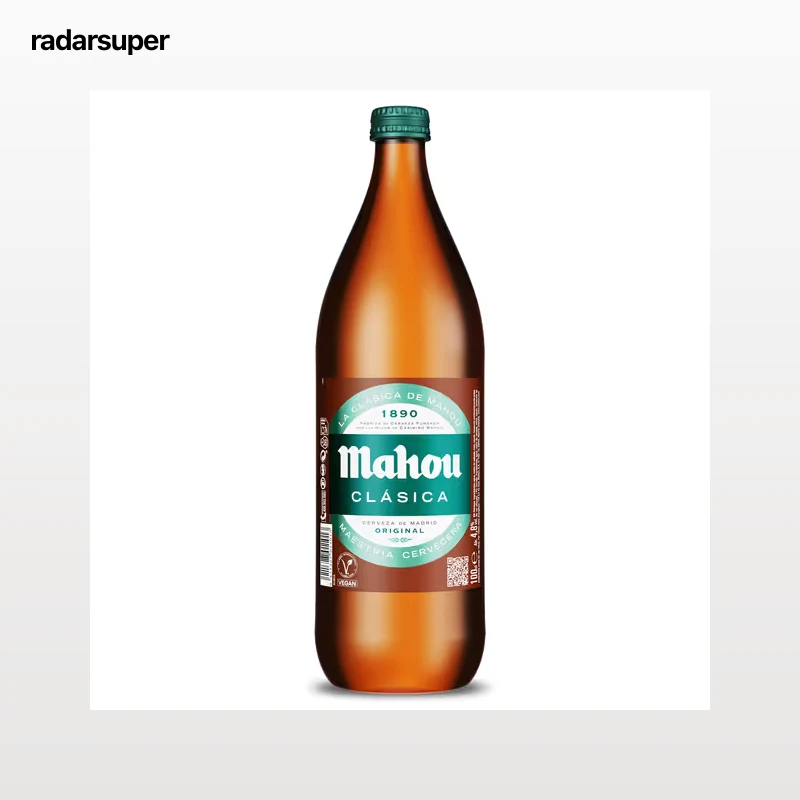 Cerveza clásica Mahou 1 L
