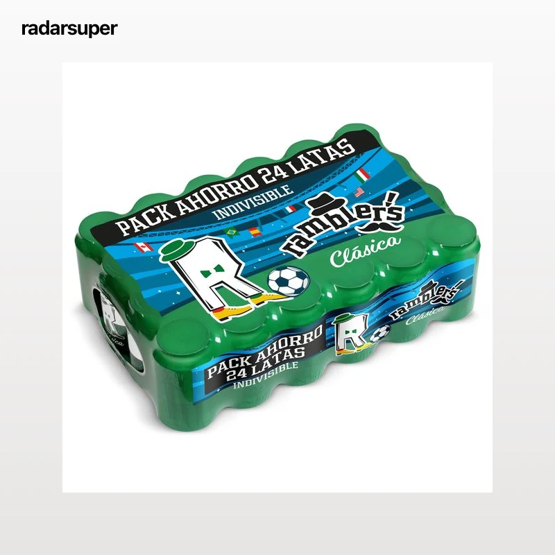 Cerveza clásica edición mundial Dia Ramblers pack 24 x 33 cl