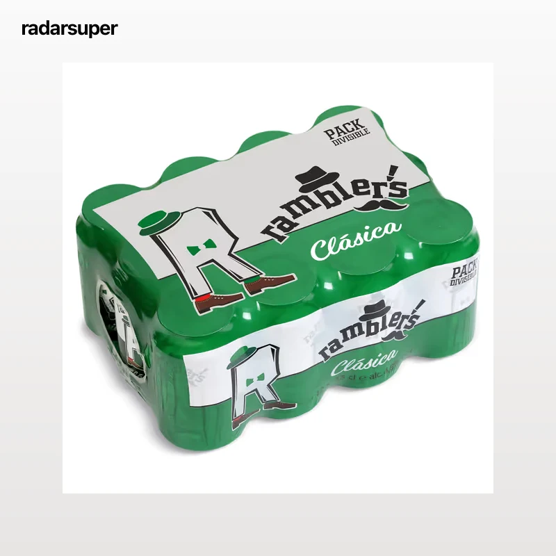 Cerveza clásica Dia Ramblers pack 12 x 33 cl