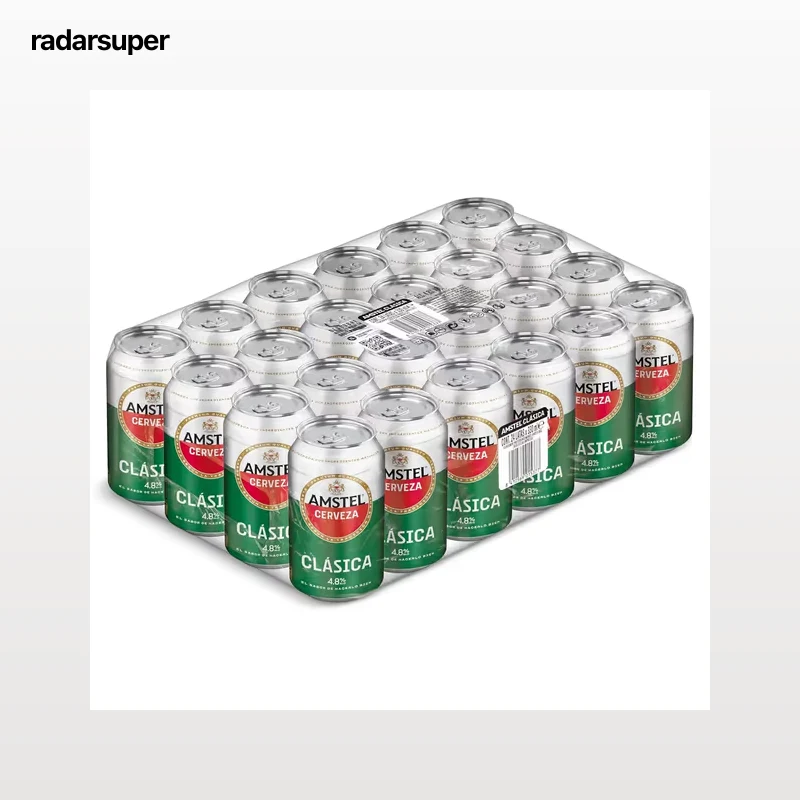 Cerveza clásica Amstel pack 24 x 33 cl
