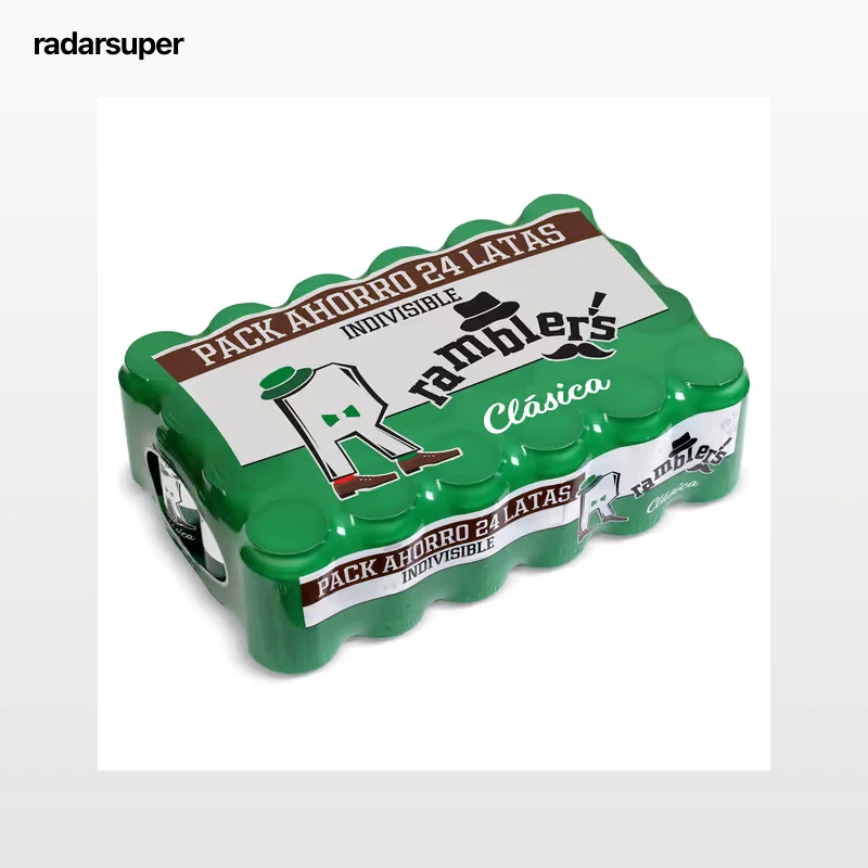 Cerveza clásica Dia Ramblers pack 24 x 33 cl