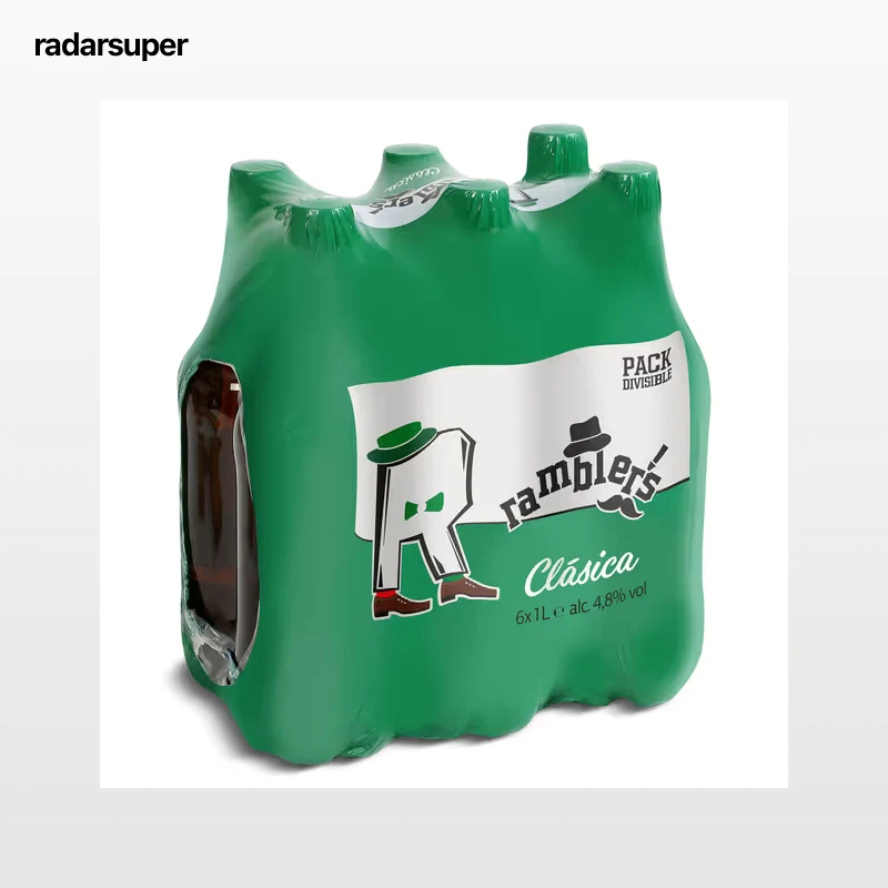 Cerveza clásica Dia Ramblers pack 6 x 1 L